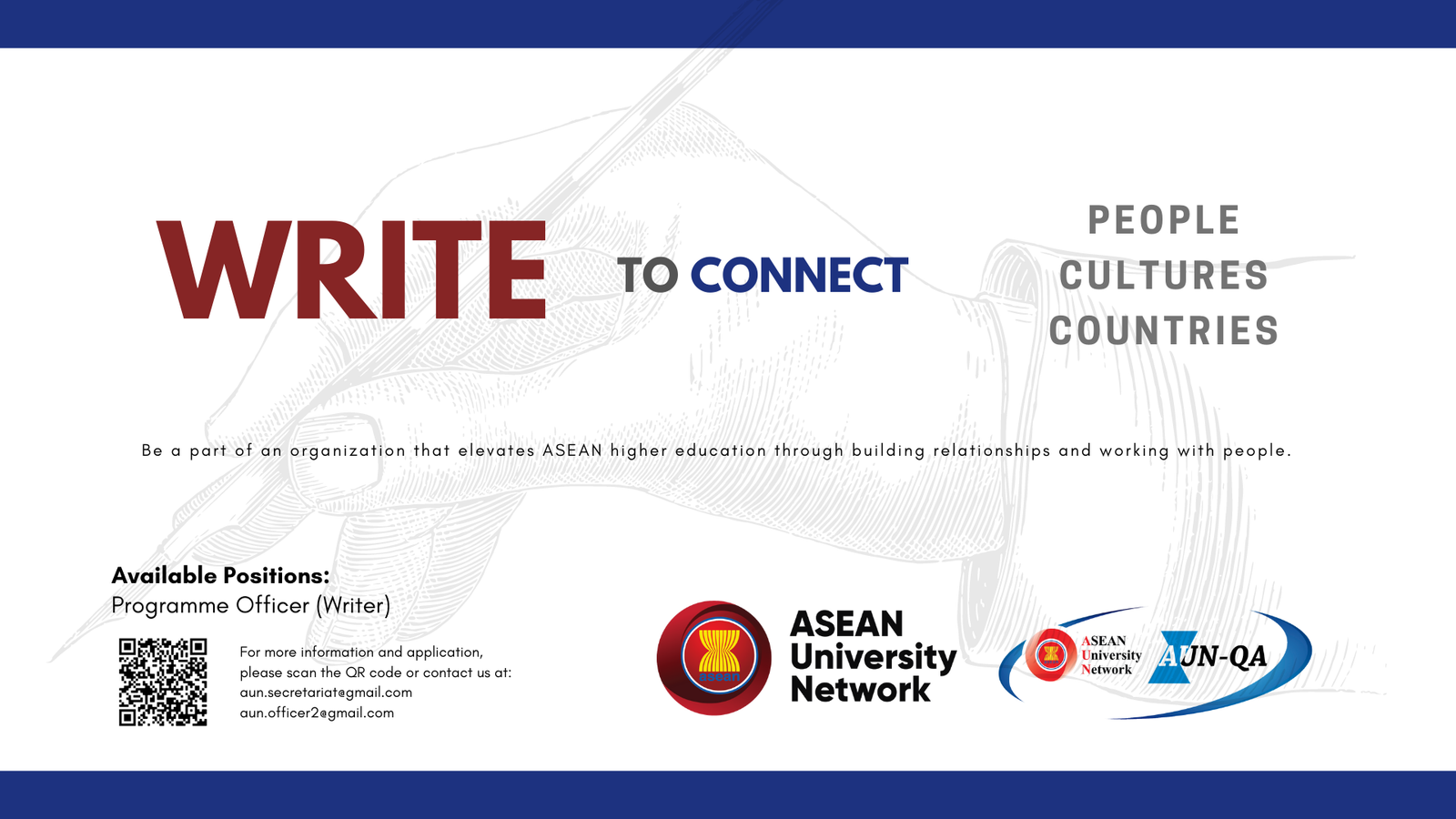 ASEAN University Network (AUN) Programme Officer (Writer)